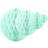 PartyDeco Lys Mint Honeycomb 40 cm Rund