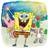 Amscan Folie ballon SvampeBob Firkant, 45 cm 1 stk