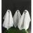 Victoria's Design House Ghost Garden 3-pak 70 Cm White