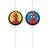 Globos Spiderman Papperssugrör (4-pack)