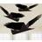 Amscan Raven on String Hanging Decoration 3-pack