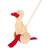 Goki Wood Duck Duwfiguur