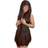 Widmann Extra Long Wig Black