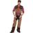 Boland 10117334 Cowboy Bruce Man Costume (Size 50/52) Unisex, Brown