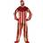 Fiestas Guirca Morderisk Klovn Jumpsuit Kostume