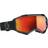 Scott Fury Goggle - Black/Orange Chrome Works