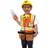 Melissa & Doug Construction Worker Role Play Costume Set