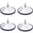 vidaXL Feet for Table Football Table 4pcs