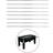 vidaXL Game Poles for Table Football Table15.9mm 8pcs