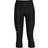 Under Armour HeatGear No-Slip Waistband Capris Women - Black/White