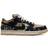 Nike Travis Scott x Dunk Low Premium QS SB Cactus Jack M - Black/Black-Parachute Beige-Petra Brown