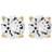 Edblad Leonore Studs - Gold/Transparent