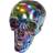 Amscan 9907441 Halloween Boneshine Fever Purple Skull Decoration 20cm