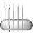 MTK Blackhead Remover Pimple Comedone Extractor Tool Acne Removal K Black