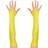 Widmann Neon Colour Fingerless Satin Gloves