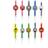 Cinereplicas Cake Candles Harry Potter 11-pack