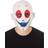 Bristol Novelty Unisex Adult Realistic Clown Halloween Mask