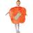 Bristol Novelty Bristol Novelty Childrens Kids Giant Peach And Worm Costume One