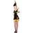 Bristol Novelty Bristol Novelty Teen Girls Forest Hunter Costume (One Size) (Green/White/Gold/Brown)