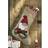 Permin Santa with Porridge Julstrumpa 80cm