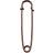 Prym Kiltenåle Antik Messing 76mm 1 stk