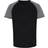 Tridri Contrast Sleeve Performance T-shirt Men - Black/Black Melange