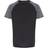 Tridri Contrast Sleeve Performance T-shirt Men - Charcoal/Black Melange