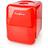Nedis Portable mini fridge AC 100 Orange, Röd
