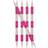 Knitpro SmartStix Strømpepinde Aluminium 14cm Pink 2,50mm