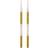 Knitpro SmartStix Korte Udskiftelige Rundpinde Aluminium 9cm 3,50mm