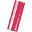 Knitpro Strikkepindemåler Rød 2-12mm (0-17 US)