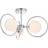 Endon Lighting Orb Ceiling Flush Light ∅ 50cm