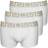 Versace Greca Border Trunks 3-pack - White/Gold