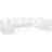 vidaXL 3075450 Loungeset, Bord inkl. 7 Soffor