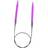 Knitpro Trendz Rundpinde Akryl 100cm 5,00mm 39.4in US8 Violet