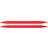 Knitpro Trendz Strømpepinde Akryl 20cm 12,00mm 7.9in US17 Red