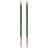 Knitpro Trendz Udskiftelige Rundpinde Akryl 13cm 4,50mm US7 Green