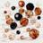 Creativ Company Harmoni Facettmix ca 170 st Gyllene Brun 45 st