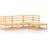 vidaXL 3075524 Loungeset, Bord inkl. 3 Soffor