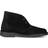 Clarks Desert Boot Black Suede Female