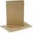 Creativ Company Perlemorskort kort 10,5 x 15 cm kuvert 11,5 x 16,5 cm guld 10 sæt