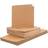 Creativ Company Cards and envelopes, card size 15x15 cm, envelope size 16x16 cm, 120 240 g, natural, 50 set/ 1 pack