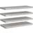 vidaXL - Wall Shelf 80cm 4pcs