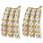 Edblad Glow Festive Studs S - Gold/Transparent