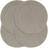 vidaXL Plain Place Mat Grey