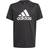 adidas Kid's Designed to Move Big Logo T-shirt - Black/White