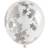Folat balloner Stjerner 30 cm latex sølv 3 stk