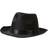 Gangsterhat Hat Til Maskerade Sort Halloween & Maskerade Black