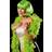 Boland 52609 Feather Boa, Approx. 180 cm, Green