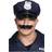 Boland Polis Mustasch Svart